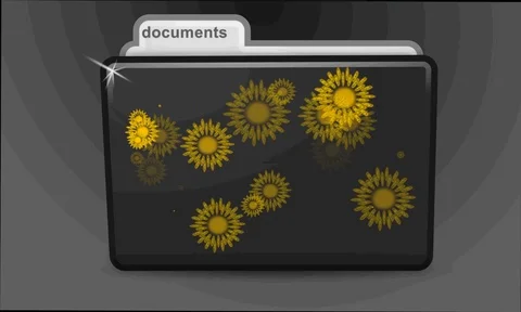 Background Animated File Documents Stock Footage 109065047