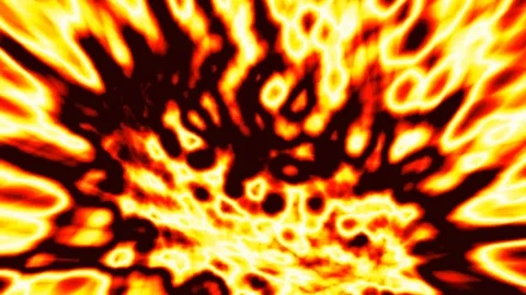 Background Animated Fire Stock Footage 109065056