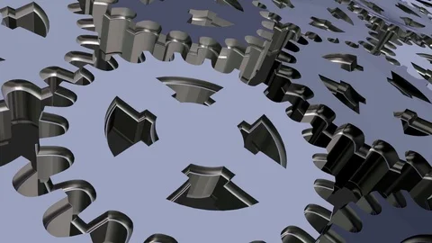 Background Animated Gear Stock Footage 109065468