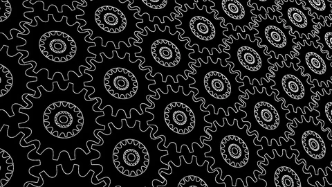 Background Animated Gears Stock Footage 109065098
