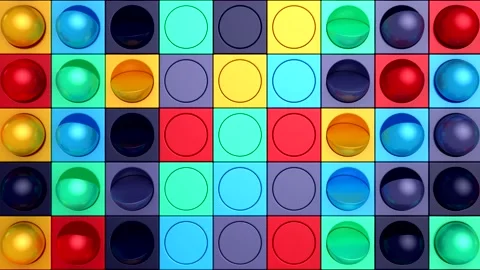 Background of Animated Hemispheres Видео 167063801