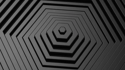 Background From Animated Hexagons Stock Footage 80807146