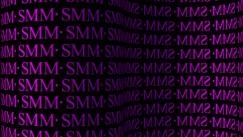 Background, with animated inscription, smm, light color, pink, screensaver Stock Footage 228479216