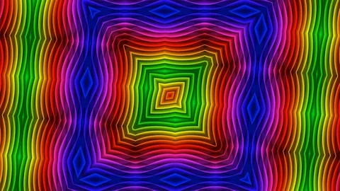 Background Animated Kaleidoscope Stock Footage 109065174