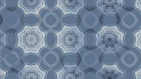 Background animated in loop with geometrical lines moving pattern, over 動画素材 242161358