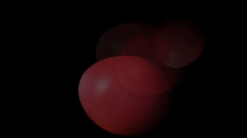 Background Animated With Red Eggs In Motion Easter Stock Footage 109053035