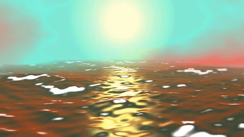 Background Animated Sea Stock Footage 109065457