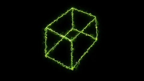 Background Animated Square Stock Footage 109052832