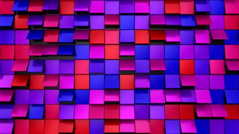 Background of Animated Squares Stock Footage 146644355