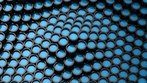 Background of Animated Tubes Stock Footage 79097117