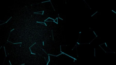 Background with animation of abstract interface. Human body, head, hands, Human Stock Footage 76471018