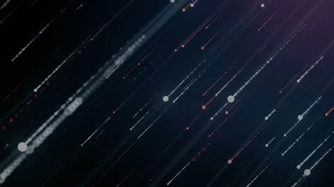 Background with animation falling glittering particles as meteor rain. 4K, UHD Stock Footage 117101979