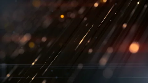 Background with animation falling glittering particles as festive rain. 4K UHD Stock Footage 122915687
