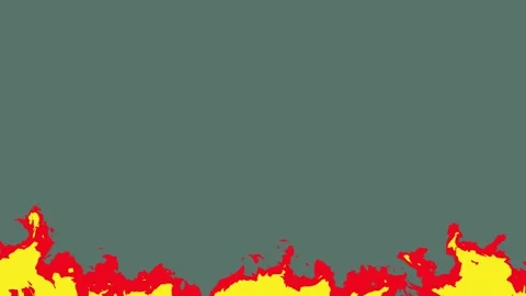 Background animation of flickering flames Stock Footage 288830778