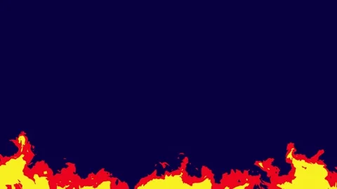 Background animation of flickering flames Stock Footage 288830779