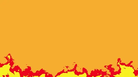 Background animation of flickering flames Stock Footage 288830782