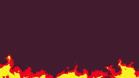 Background animation of flickering flames Stock Footage 288830784