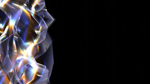 Background Animation With Glowing Lights And Copy Space For Text Concept Stock Footage 297580745