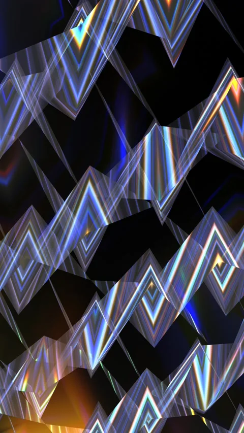 Background Animation With Glowing Wavy Line Pattern Stock Footage 297484857