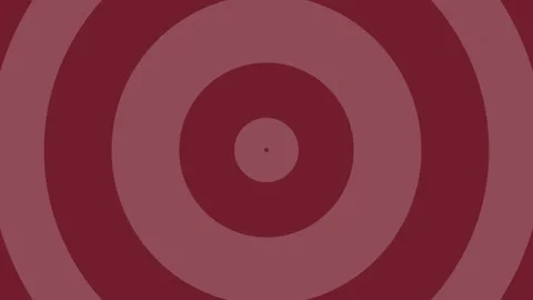 Background animation with graphic circles moving from the center. Stock Footage 142350764