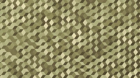 Background animation loop of camouflaged cubes in army colors. 스톡 동영상 64226627