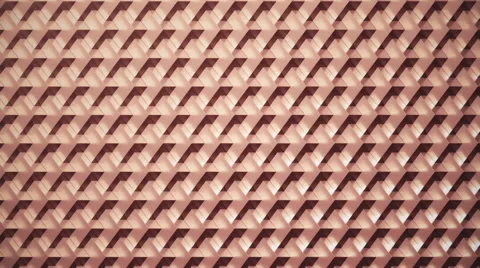 Background animation loop of rotating rose gold cubes. 스톡 동영상 64220798