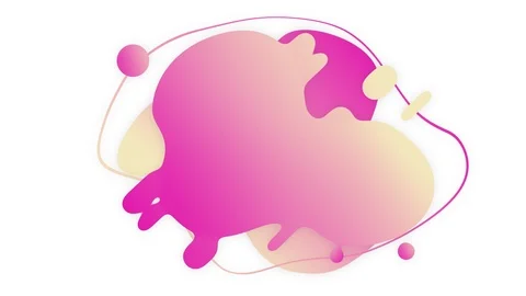 Background animation of moving fluid on alpha channel. Stock Footage 126297605