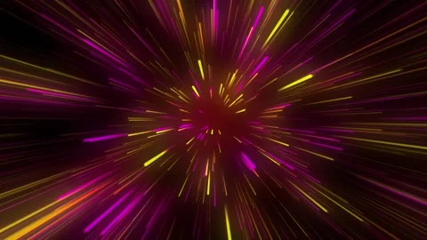 Background animation of a neon loop line. Stock Footage 276318947