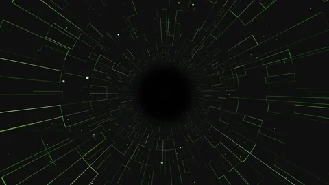 Background Animation With Spinning Particles - 4 Stock Footage 203478411