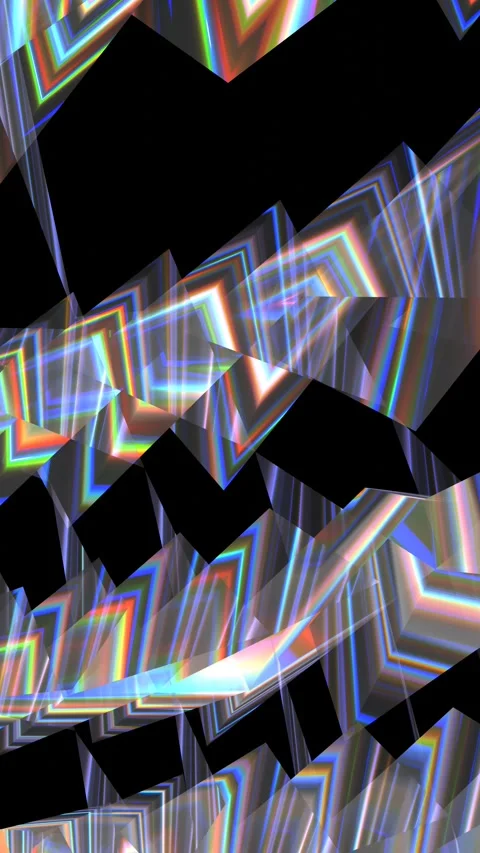 Background Animation With Wavy Line Pattern And Light Reflection Stock Footage 297488355