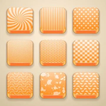 Background for the app icons Stock Illustration