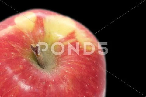 Background of the apple. macro Stock Photos