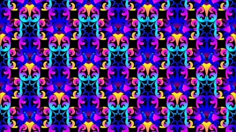 Background in Arabesque  style 스톡 동영상 85165149