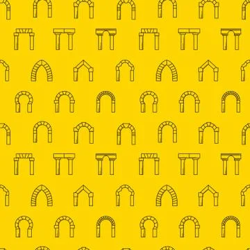 Background for architecture. Arches Illustrazione stock