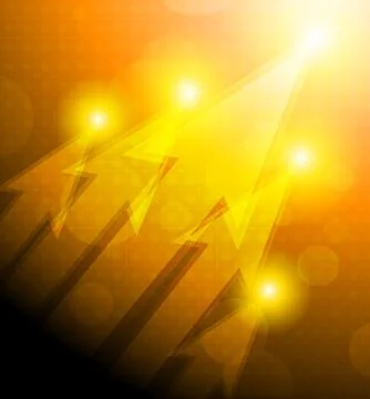 Background with arrows Stock Illustration