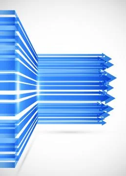 Background with arrows Stock Illustration