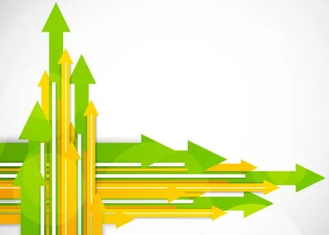 Background with arrows Stock Illustration