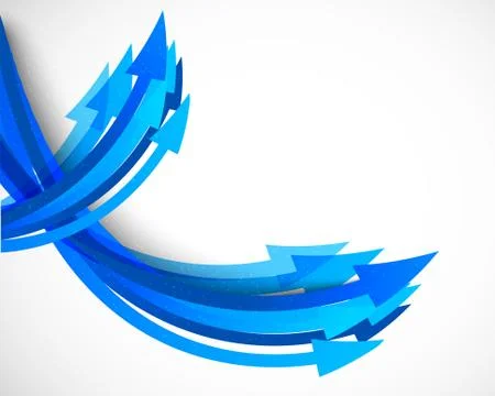 Background with arrows Stock Illustration