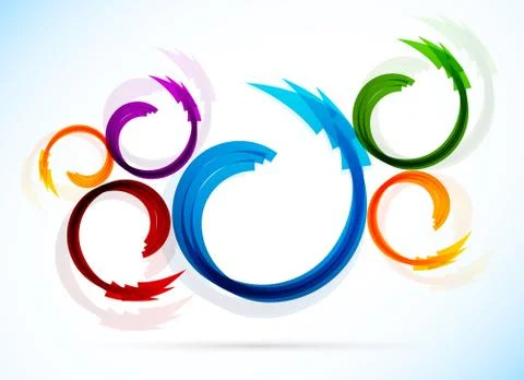 Background with arrows Stock Illustration