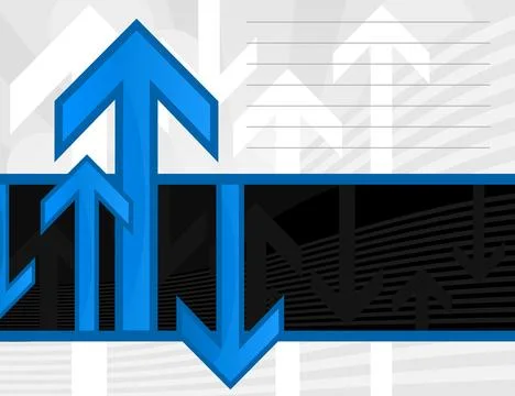 Background of arrows Stock Photos