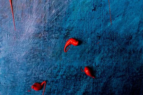 Background, artistic texture, paint strokes for paper design, textile Stock Illustration
