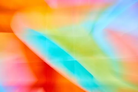 Background asset of multiple vibrant colors blurred together Illustrazione stock