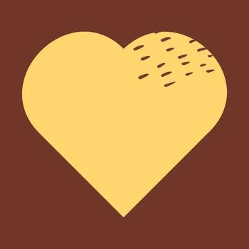 Background autumn elements of botany leaves heart イラスト素材