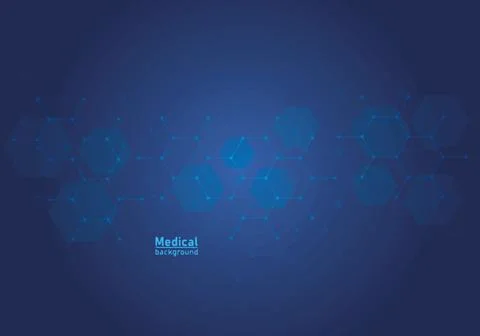 Background on the background in dark colors and for medical topics Stock Illustration