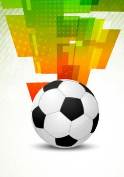 Background with ball Stock Illustration