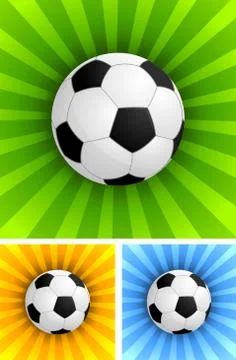 Background with ball Stock Illustration