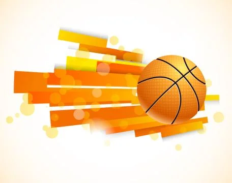 Background with ball Stock Illustration