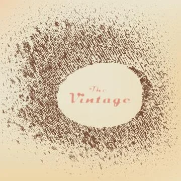 Background ball with shadow engraved dots and spots on faded wor Stock Illustration