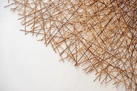 Background with bamboo stick Stock Photos