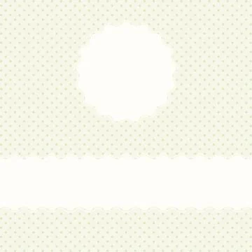 Background with banner and patch Stock Illustration